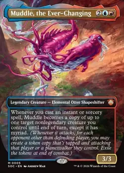 Muddle, the Ever-Changing - Foil Extended Art SOC NM MTG - Image 1