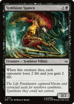 1 x Symbiote Spawn - Foil - Marvel's Spider-Man: Eternal-Legal - NM-Mint - MTG - Image 1