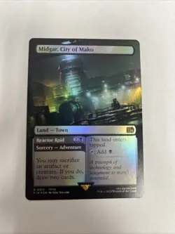 Midgar, City Of Mako Borderless Foil MTG - Image 1