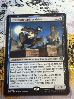 Symbiote Spider-Man Marvel's Spider-Man MTG Magic The Gathering - Image 1