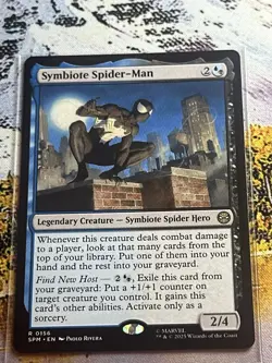Symbiote Spider-Man Marvel's Spider-Man MTG Magic The Gathering - Image 2