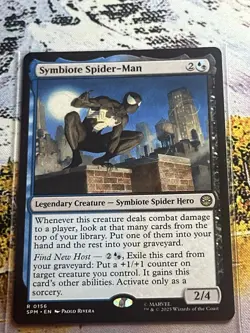 Symbiote Spider-Man Marvel's Spider-Man MTG Magic The Gathering - Image 3
