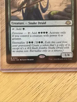 Magic: The Gathering MTG Modern Horizons 3 #152 Fanatic of Rhonas - Image 3