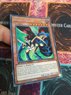 Yugioh Insect Queen SBC1-END01 Secret Rare 1st Edition Near Mint - Image 2
