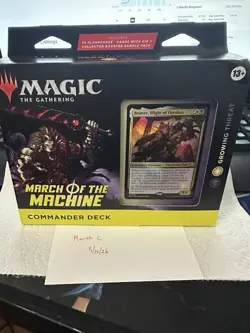 Magic the Gathering Growing Threat March of the Machine Commander Deck SEALED - Image 1