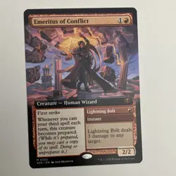 Magic: The Gathering Emeritus of Conflict Secrets of Strixhaven #0332 MTG SOS - Image 1