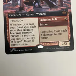 Magic: The Gathering Emeritus of Conflict Secrets of Strixhaven #0332 MTG SOS - Image 3