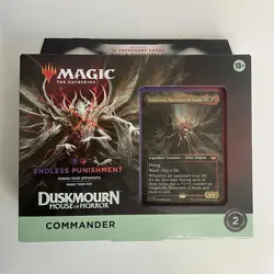 MTG Duskmourn Commander Deck - Endless Punishment *New Sealed* - Image 1