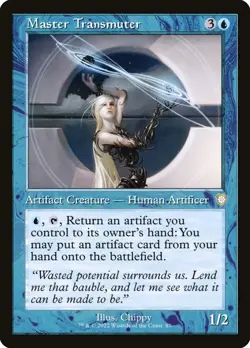 MTG - Master Transmuter (Retro) - The Brothers' War - X1 - (NM) - #W7564 - Image 1