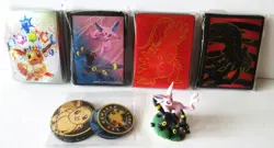 Pokemon TCG Super Prismatic Evolutions Play Mat/Card Sleeves/Figure - Image 4