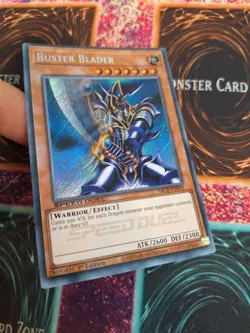 Yugioh Buster Blader SBCB-EN003 Secret Rare 1st Edition Near Mint - Image 2