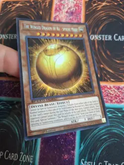 Yugioh The Winged Dragon of Ra - Sphere Mode SBC2-END03 Prismatic Secret 1st NM - Image 2