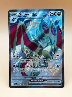 Pokemon TCG ~ Noivern ex ~ 220/091 Shiny Ultra Rare Full Art Paldean Fates : NM - Image 1