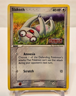 Slakoth 63/108 Common Reverse Holo Ex Power Keepers Pokemon 1521 - Image 1