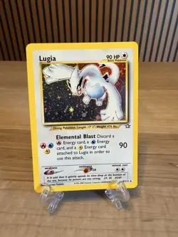 2000 Pokemon Neo Genesis Lugia 9/111 Holo Unlimited Clean NM Vintage NM + 💎 - Image 1