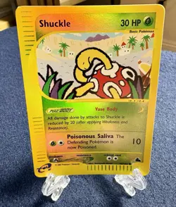 Pokemon Shuckle 96/144 Skyridge (2003) NM/MINT REVERSE HOLO RARE - Image 1