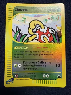 Pokemon Shuckle 96/144 Skyridge (2003) NM/MINT REVERSE HOLO RARE - Image 2