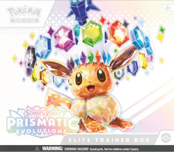 Pokemon TCG Scarlet & Violet Prismatic Evolutions Elite Trainer Box ETB - SEALED - Image 1