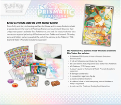 Pokemon TCG Scarlet & Violet Prismatic Evolutions Elite Trainer Box ETB - SEALED - Image 3