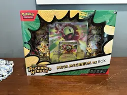 Pokemon Mega Evolution Ascended Heros Mega Meganium Ex Box Factory Sealed - Image 1
