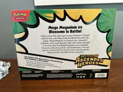 Pokemon Mega Evolution Ascended Heros Mega Meganium Ex Box Factory Sealed - Image 2