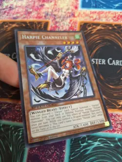 Yugioh Harpie Channeler SBC2-ENH04 Prismatic Secret Rare 1st Edition NM/LP - Image 2