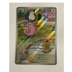 Pokemon Chansey Sv06 Twilight Masquerade 187/167 Illustration Rare Holo - Image 1