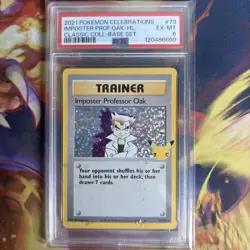 5x PSA Graded Pokemon Lot - 25th Anniv. Celebrations - Lugia, Pikachu, Suicune - Image 2