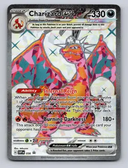Charizard ex 056 Holo Promo Scarlet & Violet Promo Pokemon Holo NM - Image 1