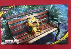 Pokemon TCG Staff Meowth Regional Championship Playmat - Image 1