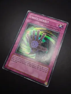 YUGIOH 2004 | NULL AND VOID | SOD-DE057 | 1ST EDT | GERMAN | POOR (HEAVY PLAYED) - Image 3
