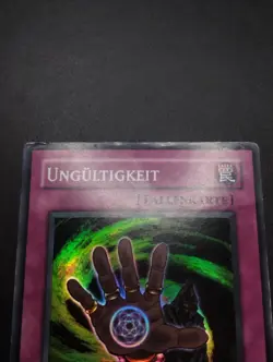 YUGIOH 2004 | NULL AND VOID | SOD-DE057 | 1ST EDT | GERMAN | POOR (HEAVY PLAYED) - Image 4