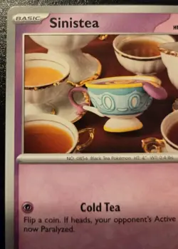 Sinistea 097/197 Common Scarlet & Violet: Obsidian Flames Pokemon TCG - Image 2