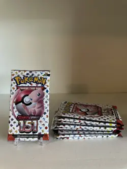 (LOT of 9) 151 Scarlet & Violet Booster Packs Pokemon TCG - Image 1
