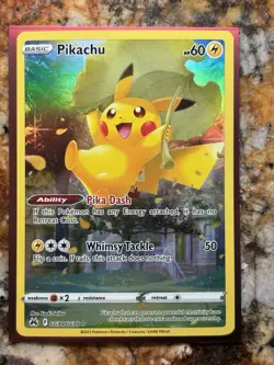 Pokemon TCG Pikachu GG30/GG70 Crown Zenith Galarian Gallery READ DISC. - Image 1