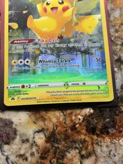 Pokemon TCG Pikachu GG30/GG70 Crown Zenith Galarian Gallery READ DISC. - Image 2