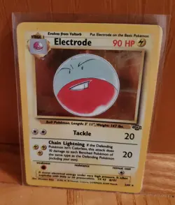 Electrode Jungle Holo 2/64 Pokemon TCG Unlimited Rare 1999 - Image 1