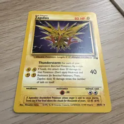 Pokemon Zapdos Fossil 30/62 - Image 2