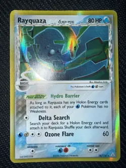 Pokemon TCG Rayquaza (Delta Species) 16/110 Holon Phantoms Holo Rare - Image 1