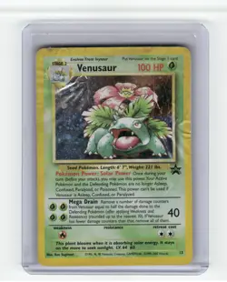 Venusaur WoTC Promo Promo,Holo Pokemon Damaged - Image 1