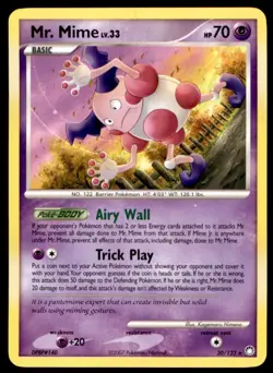 Mr. Mime 30/123 Rare Mysterious Treasures Pokemon Lightly Played - Image 1