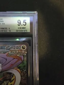 Pokemon TCG Prismatic Evolutions Raging Bolt EX Sir 166/131 BGS 9.5 - Image 5