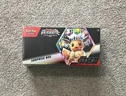 Pokemon TCG Scarlet & Violet Prismatic Evolutions Surprise Box Factory Sealed - Image 1