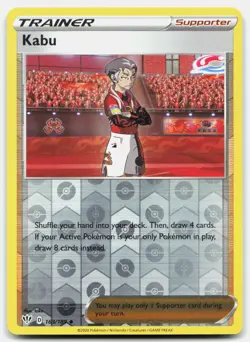 Kabu Uncommon Darkness Ablaze Reverse Holo 163/189 NM/M Pokemon - Image 1