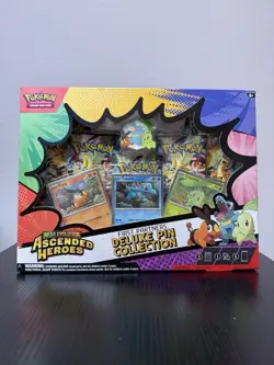 Pokemon TCG: Mega Evolution Ascended Heroes First Partners Deluxe Pin Collection - Image 2