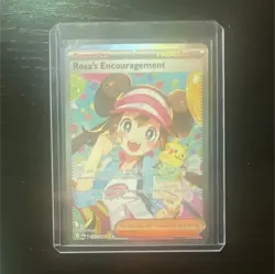 Pokemon Rosa's Encouragement Special Illustration Rare 123/088 English - Image 1
