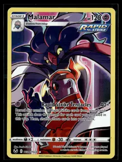 Malamar TG06/TG30 Holo Silver Tempest Trainer Gallery Pokemon NM b1 - Image 1