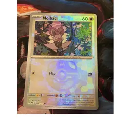 Noibat 090/131: Prismatic Evolutions Holo Master Ball Pattern. NM Pokemon - Image 1