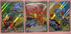 Pokemon First Partner Illustration Rare Collection Series 1 Kanto Gen 1 set NM - Image 4