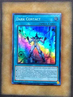 Yugioh Dark Contact SUDA-EN051 Super Rare 1st Ed NM - Image 1